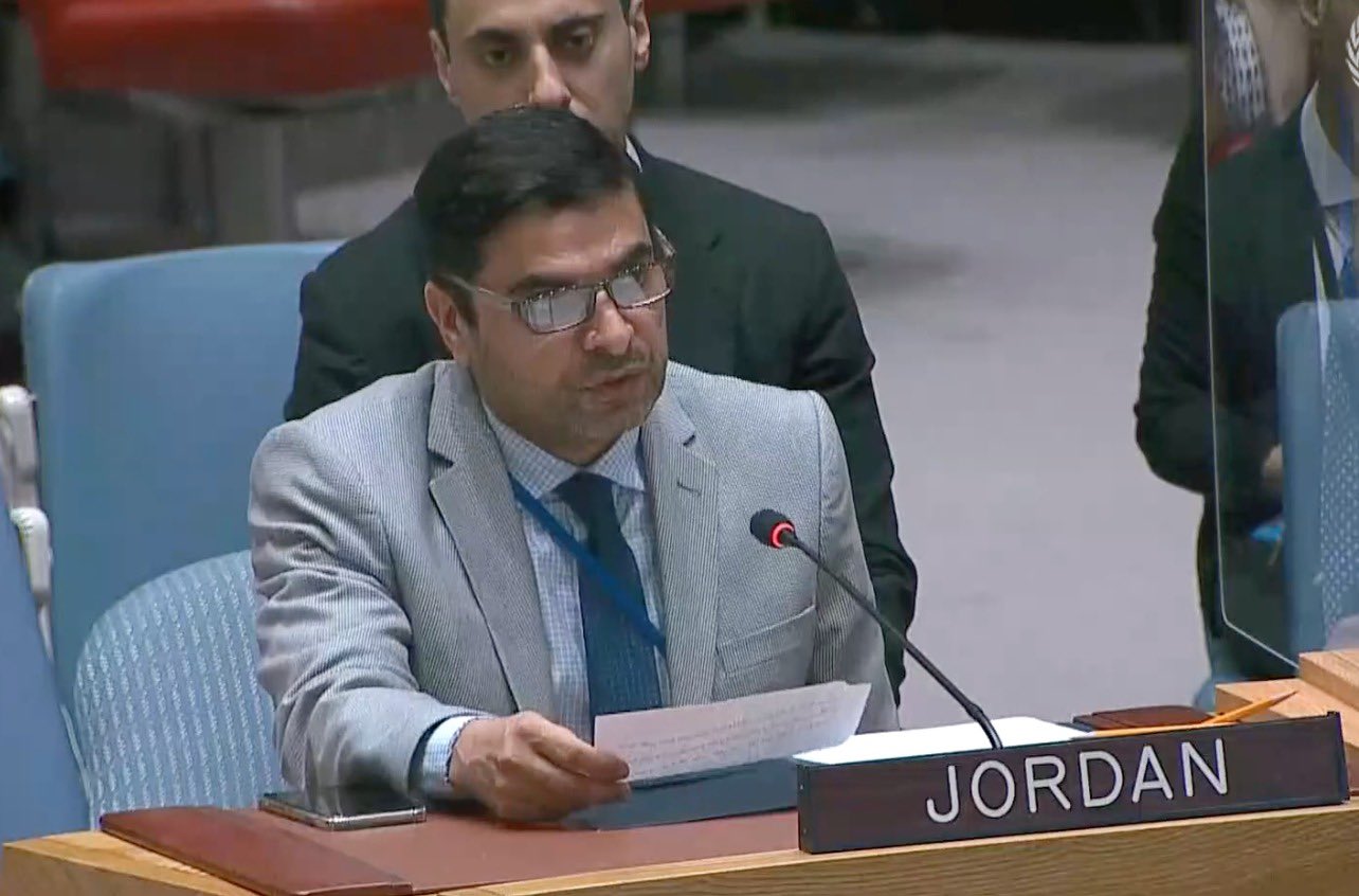 الأردن أمام مجلس الأمن: لا أمن ولا استقرار دون قيام الدولة الفلسطينية