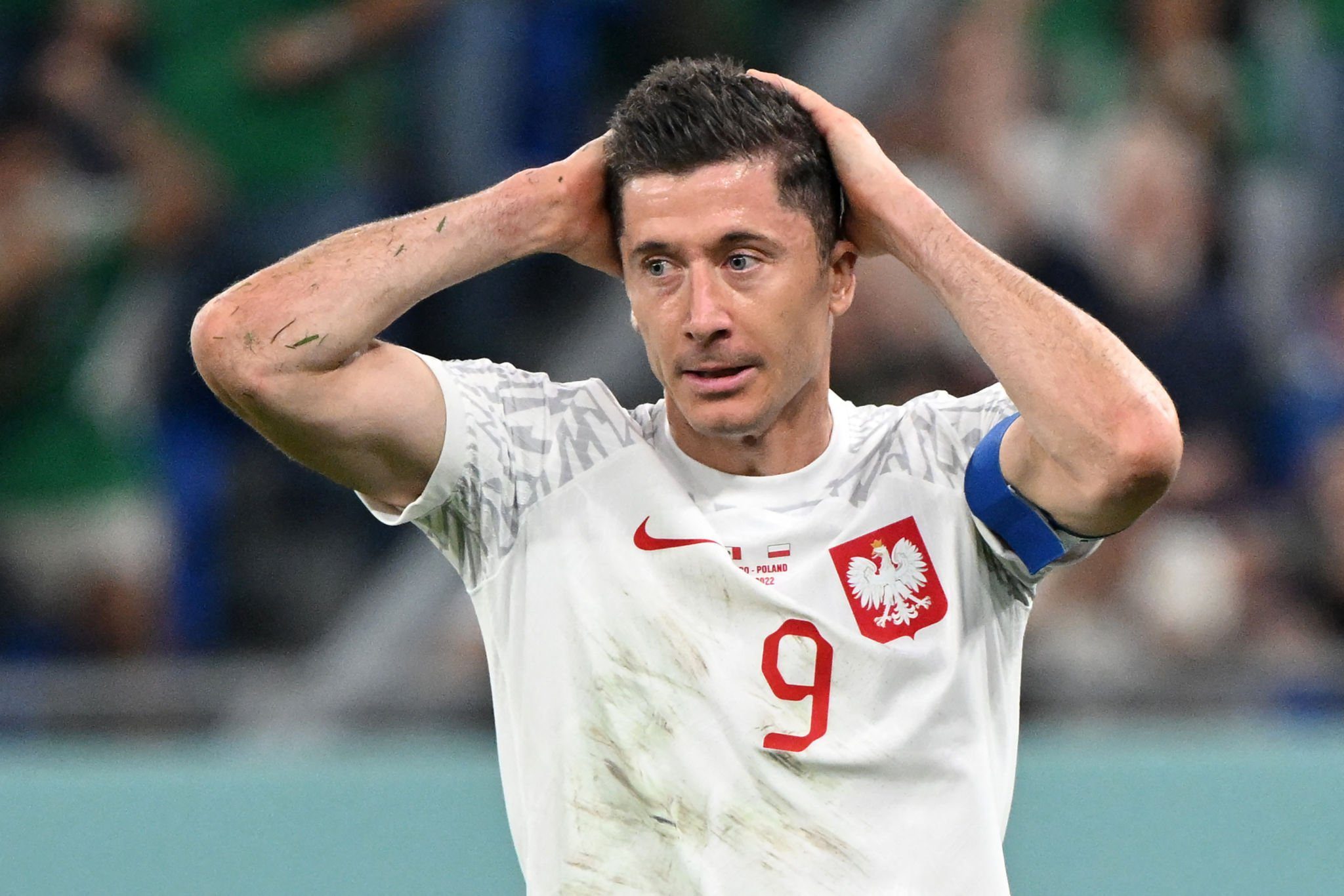تعليق ليفاندوفسكي بعدما أضاع أول فوز لبولندا في كأس العالم