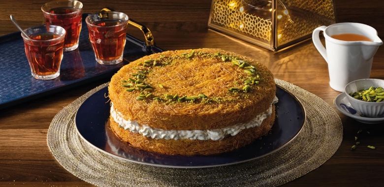 كنافة بالكريمة