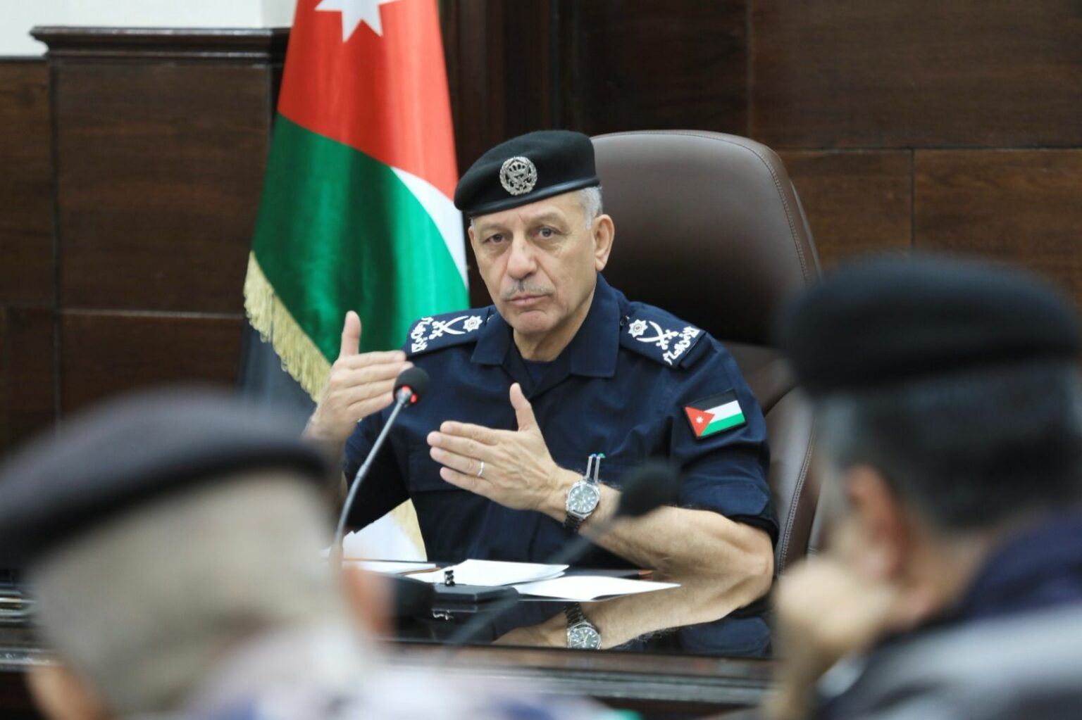 مدير الأمن العام يؤكد ضرورة دعم فريق البحث والإنقاذ الدولي