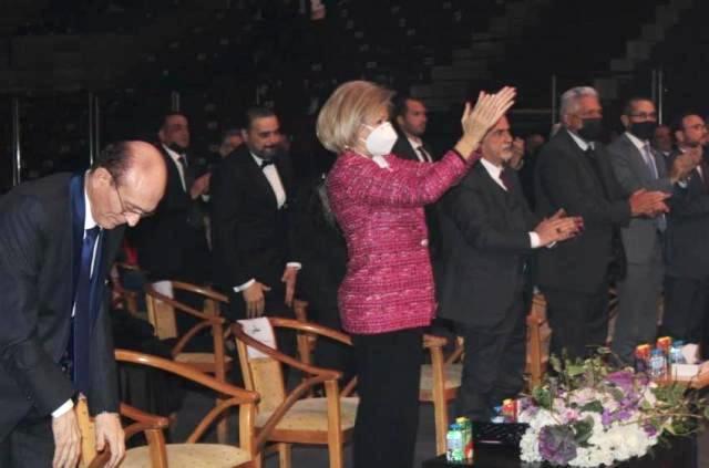 وزيرة الثقافة ترعى أوبريت شعب واحد بجامعة عمان الأهلية (صور)