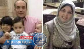 طبيب مصري يقتل زوجته وابنائه الثلاثة ذبحاً بالسكين ..  وهذا حكم المحكمة