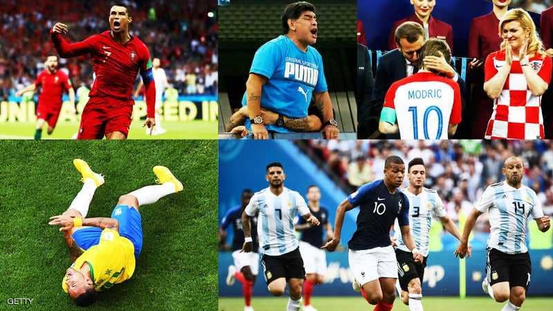 روسيا 2018 ..  11 لحظة خالدة من مونديال "لن ينسى"