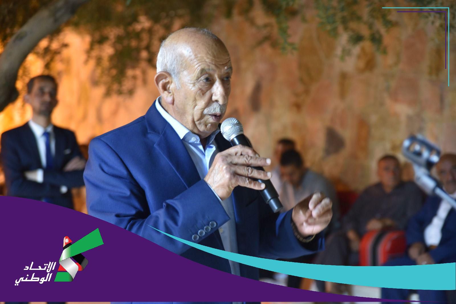 تيار حزب الإتحاد الوطني يلتقي وجهاء البلقاء .. صور