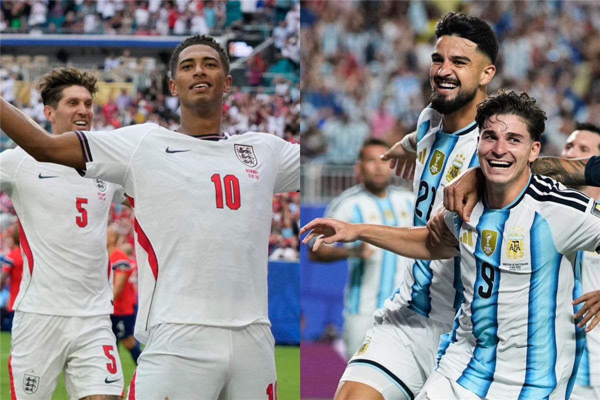 نصف نهائي كأس العالم  ..  إنجلترا 0 - 0 الأرجنتين