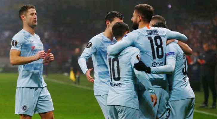 تأهل أرسنال وتشيلسي لدور 32 في الدوري الأوروبي