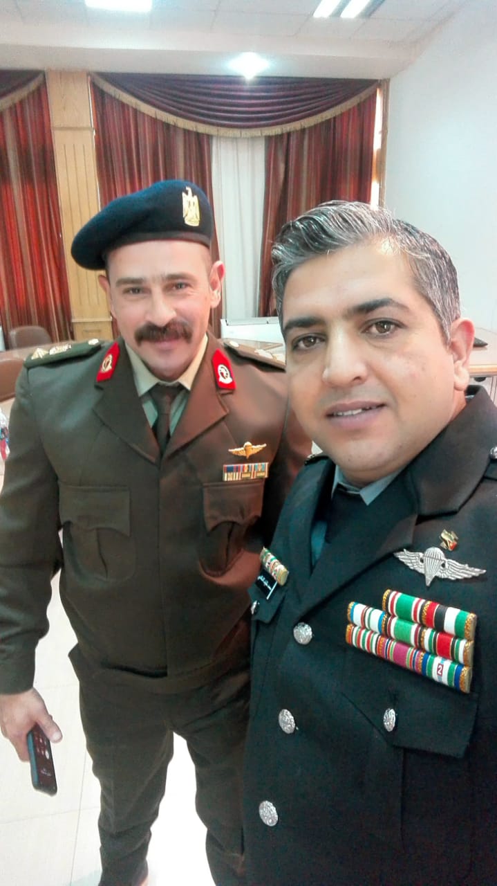  الرائد محمد خليف الخالدي مبارك الماجستير 