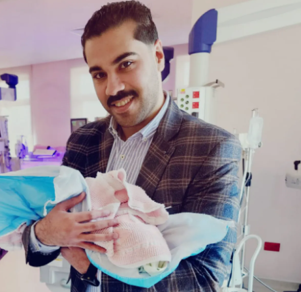 أصيل الربيحات ..  مبارك المولود الجديد