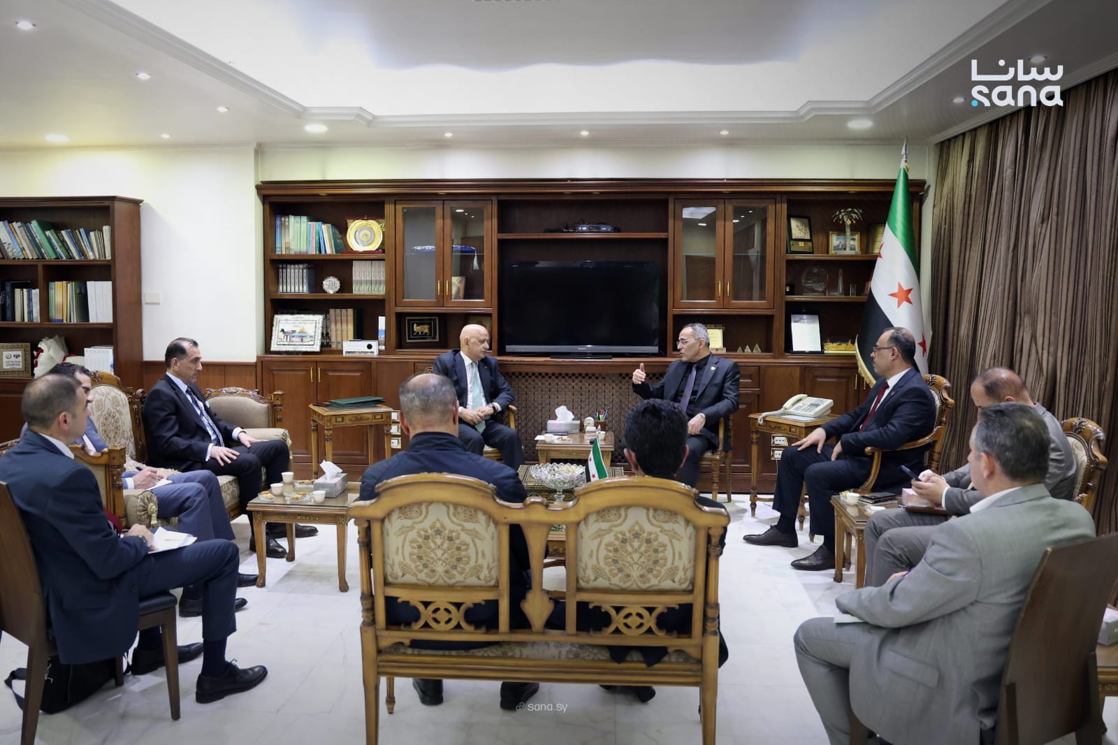 الحاج توفيق يؤكد ضرورة وجود علاقة تكاملية بين الأردن وسوريا بالأمن الغذائي 