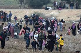  نزوح 210 آلاف سوري خلال 16 يوما