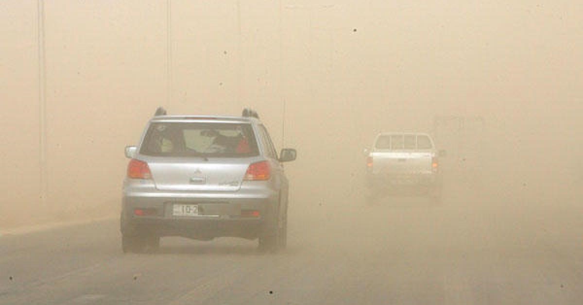 الأرصاد الجوية تحذّر من تدني مدى الرؤية بسبب الغبار