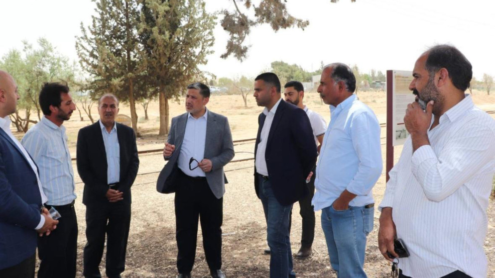 مدير عام "الخط الحجازي" ورئيس بلدية الجيزة يتفقدان أعمال الصيانة في محطة الجيزة