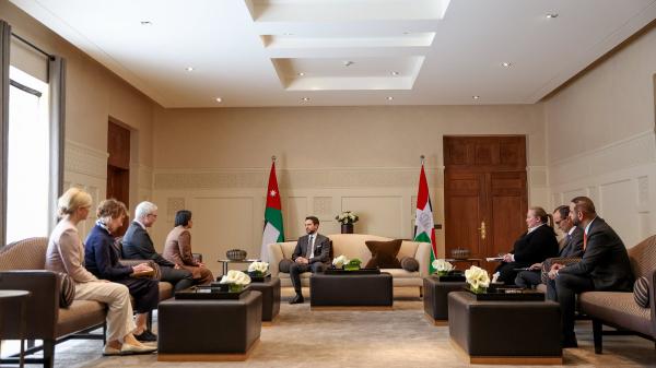 ولي العهد يلتقي وزيرة التعاون الاقتصادي والتنمية الألمانية