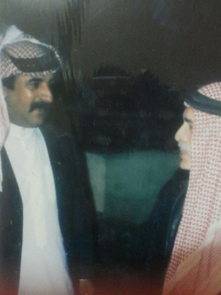 الشيخ عباس الشمري في ذكرى وفاة الملك الحسين صور تذكارية 1988
