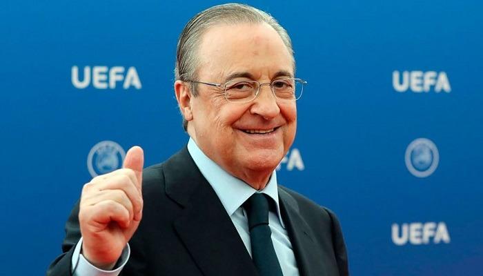 عراب دوري السوبر الأوروبي ..  10 تصريحات نارية لرئيس ريال مدريد