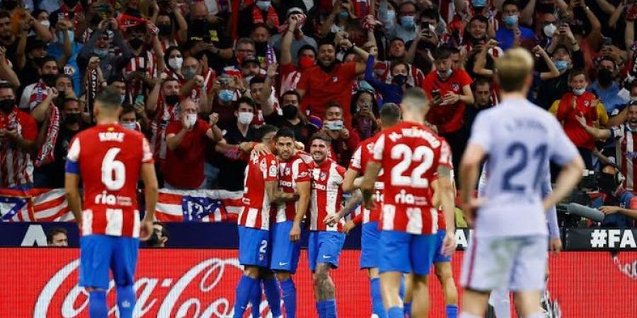 بالفيديو والصور  ..  أتلتيكو مدريد يزيد من أوجاع برشلونة في الدوري الإسباني الممتاز 
