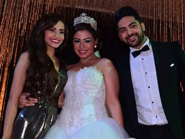 زفاف شاهيناز ضياء الدين نجمة ستار أكاديمي بحضور نجوم الفن