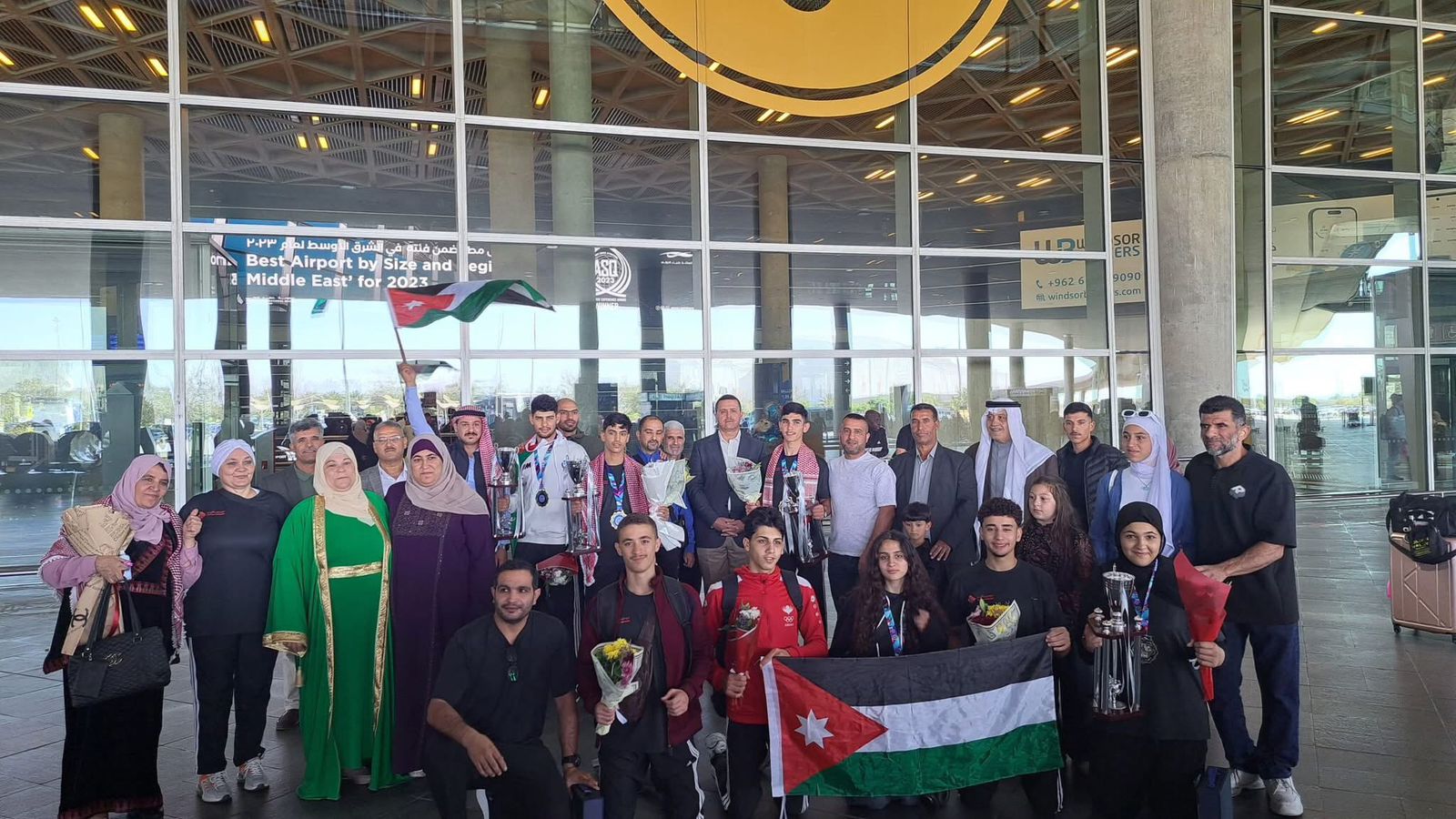 استقبال حافل لأبطال المنتخب الأردني للكيك بوكسينغ بعد مشاركتهم المشرّفة في كأس العالم – أوزبكستان 2025