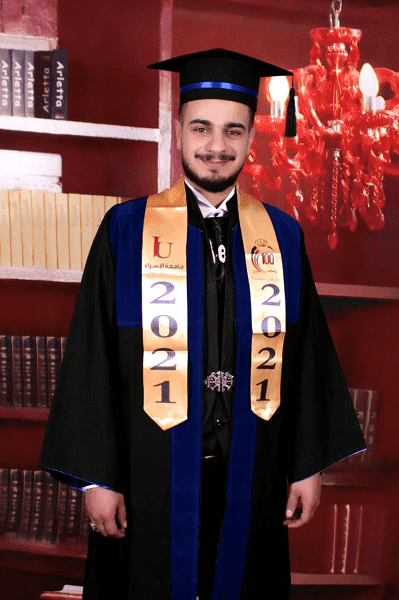 محمد الدراويش  ..  مبارك التخرج