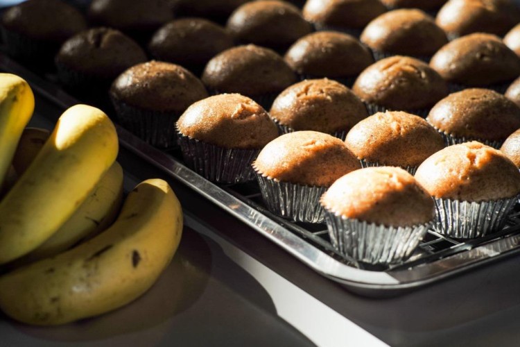  طريقة عمل كب كيك الموز