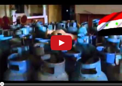 بالفيديو ..  لحظة تفجير قصر "رستم غزالي" بكميات كيبرة من المتفجرات واسطوانات الغاز