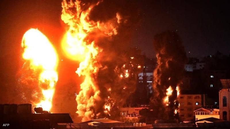 62 مقاتلة للاحتلال هاجمت 65 هدفاً في غزة الليلة الماضية ..  ماذا قصفت؟