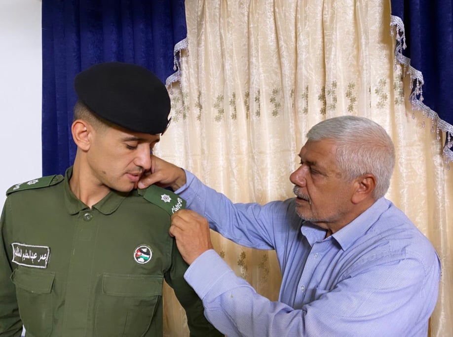 عمر عبد الحليم المشاقبة  .. مبارك الترفيع 