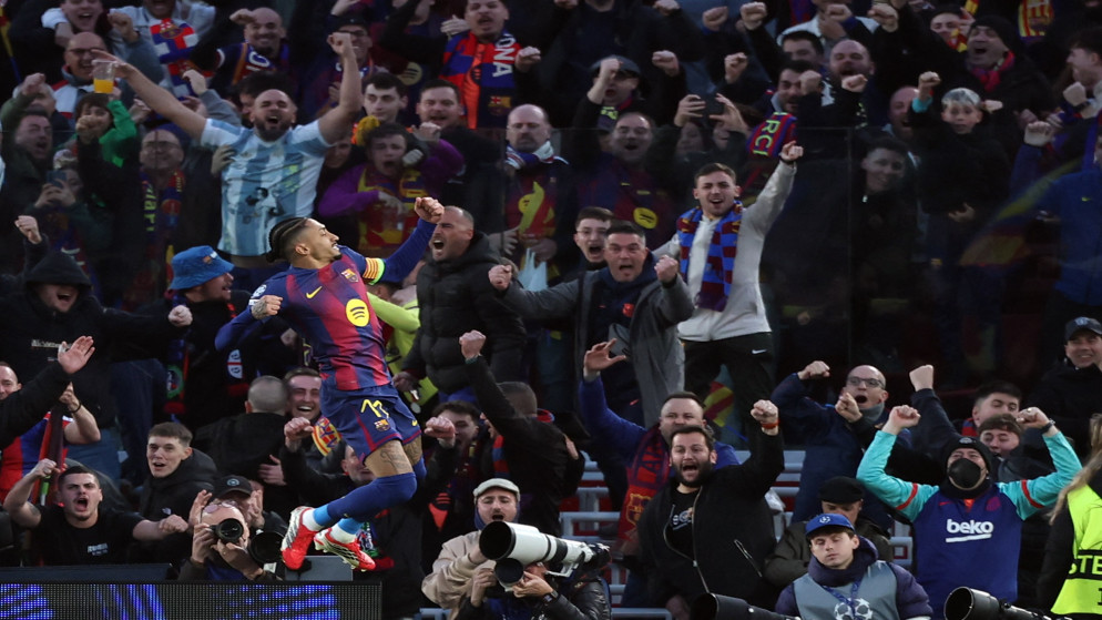 برشلونة يضرب بسباعية أمام نيوكاسل ويبلغ ربع نهائي الأبطال