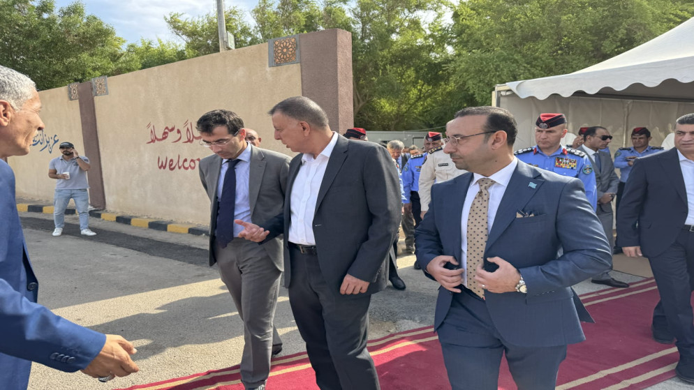 افتتاح غرفة عمليات الإدارة الحدودية المتكاملة في معبر وادي عربة