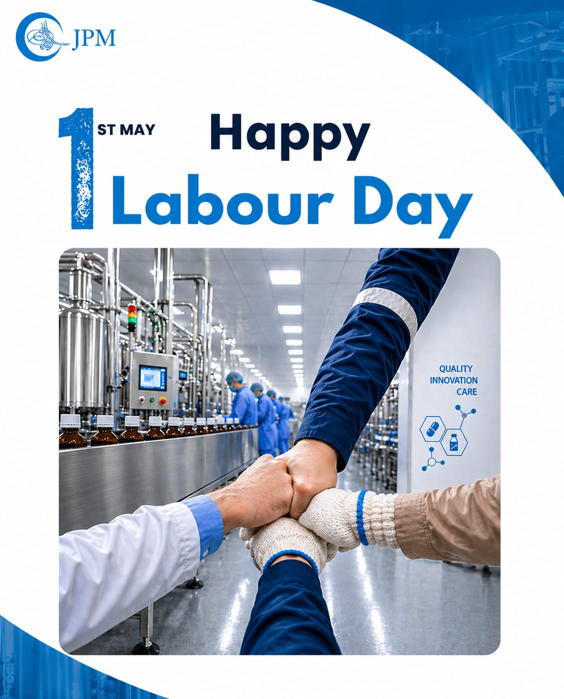 الشركة الأردنية لإنتاج الأدوية تهنئ بعيد العمال  وتؤكد دور كوادرها في دعم الاقتصاد الوطني