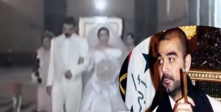 بالفيديو يعرض لأول مرة  .. عدي صدام حسين وحفل زواجه