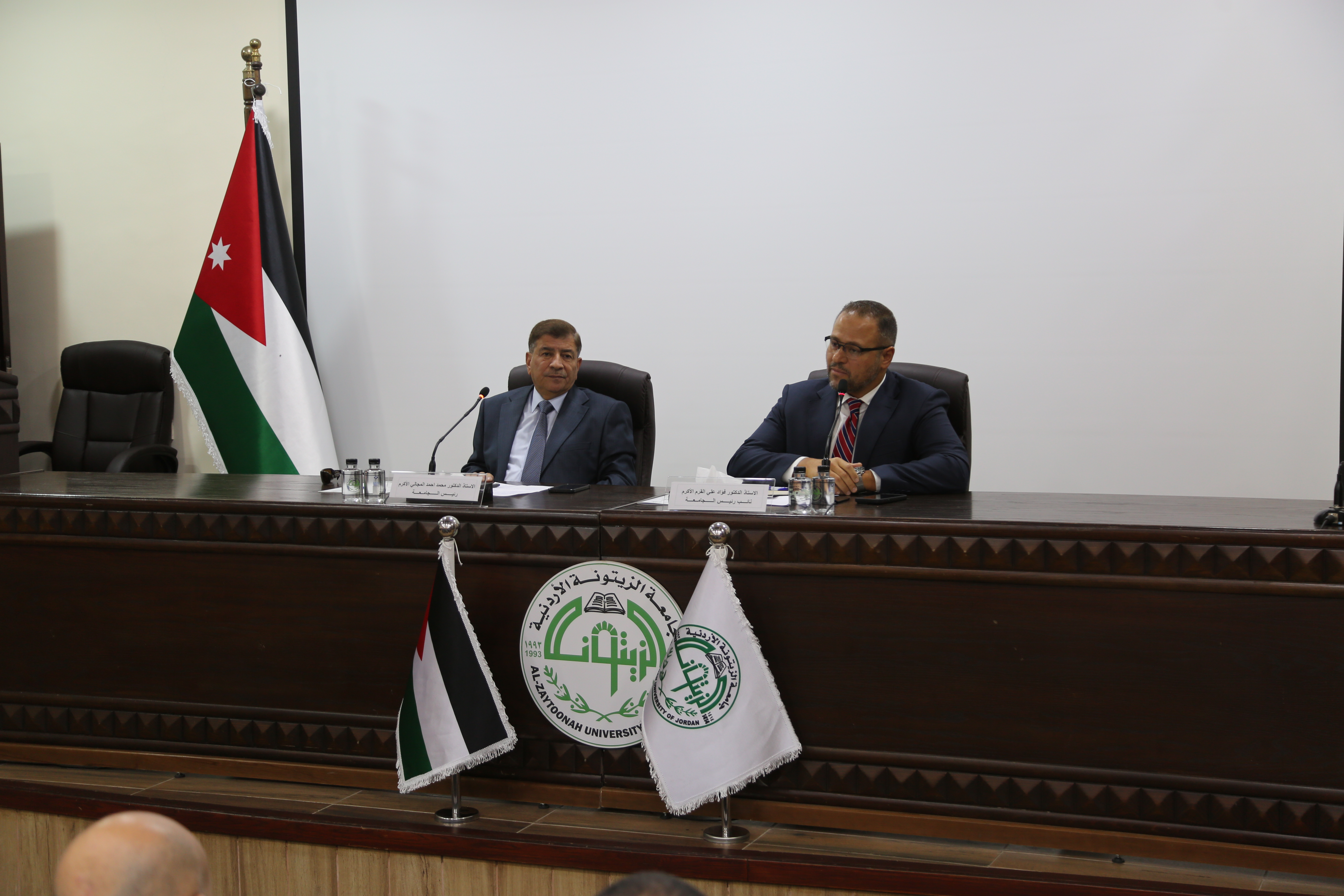 رئيس جامعة الزيتونة الأردنية يلتقي أعضاء الهيئة التدريسية الجدد للعام الجامعي 2026–2027