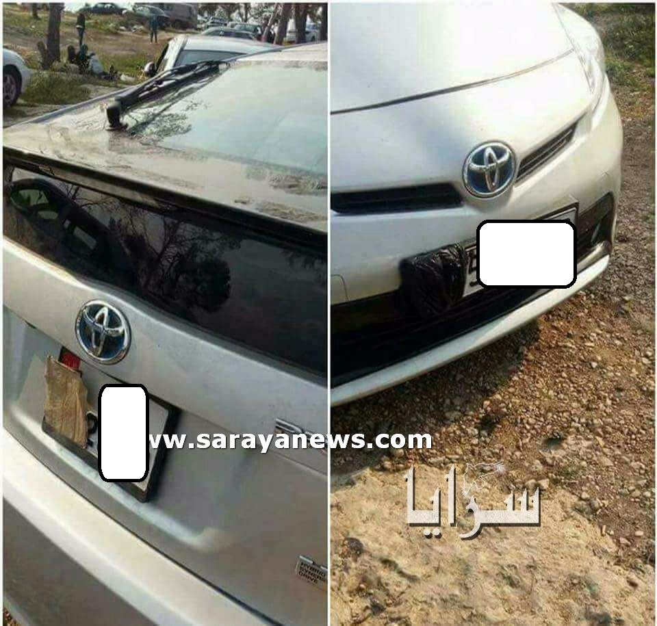 سياره حكومية متخفيه بقطعة كرتون اثناء رحلة عائلية  ..  صورة