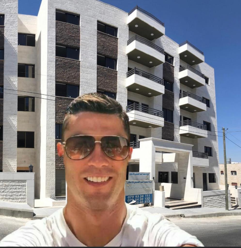 "كريستيانو رونالدو" في الاردن