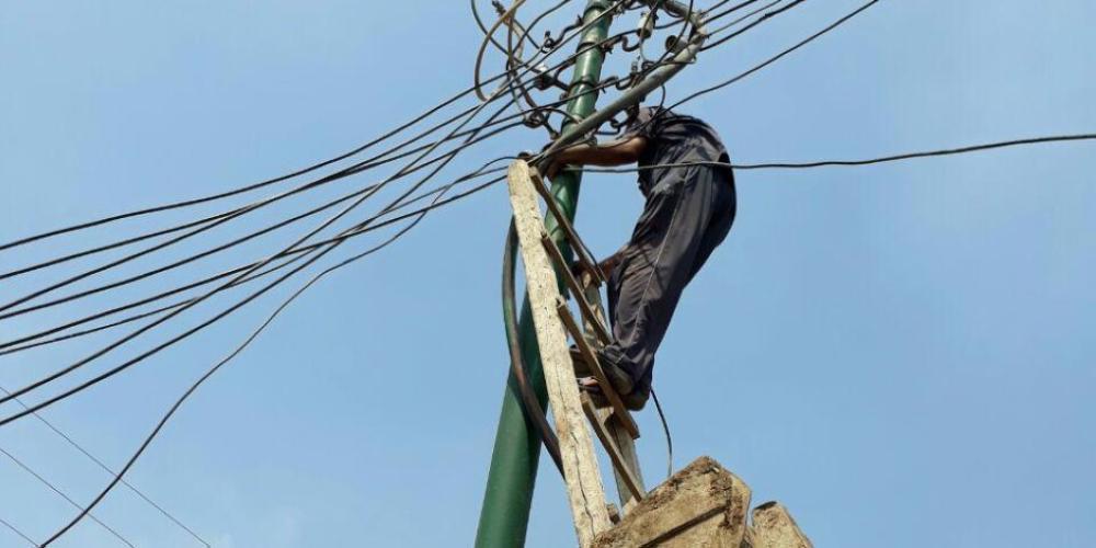 وفاة عامل بشركة كهرباء اربد اثر سقوطه عن عمود كهربائي
