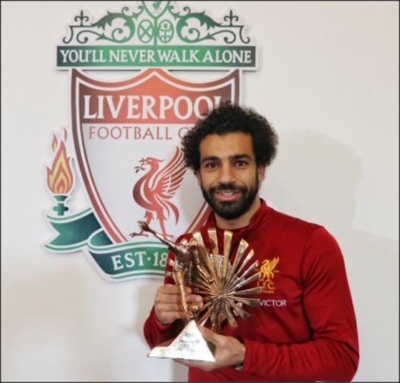 محمد صلاح يتوج بجائزة أفضل لاعب افريقي في استفتاء BBC 