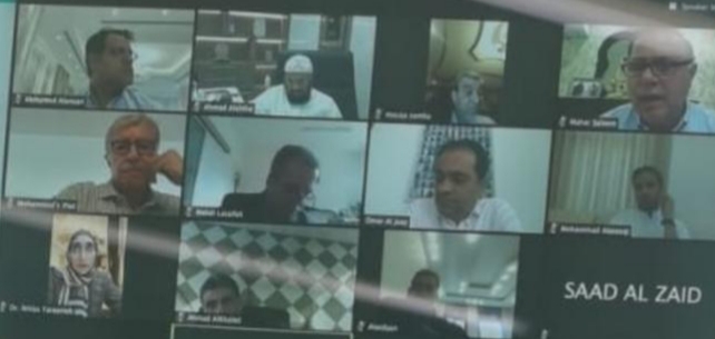اجتماع عن بعد لـ “أمناء عمان العربية” للاطلاع على إجراءات التعليم والعمل عن بعد 