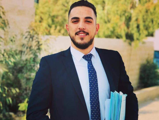 المحامي احمد القاضي  ..  مبارك الخطوبة