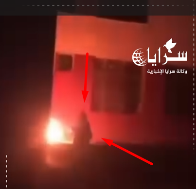 بالفيديو ..  سيدة تتسلل ليلًا إلى احدى المدارس وتقوم بهذا الفعل المُرعب 