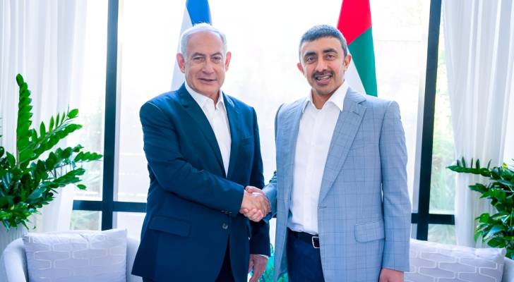 وزير الخارجية الإماراتي يلتقي نتنياهو ويؤكد ضرورة إنهاء الحرب الدموية الجارية في غزة