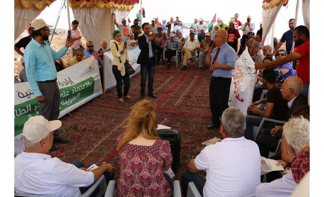 وقفة للمهندسين ترفض اتفاقية الغاز الإسرائيلي