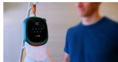 جهاز سفر مبتكر لتجفيف وكي الملابس بلا استخدام اليدين