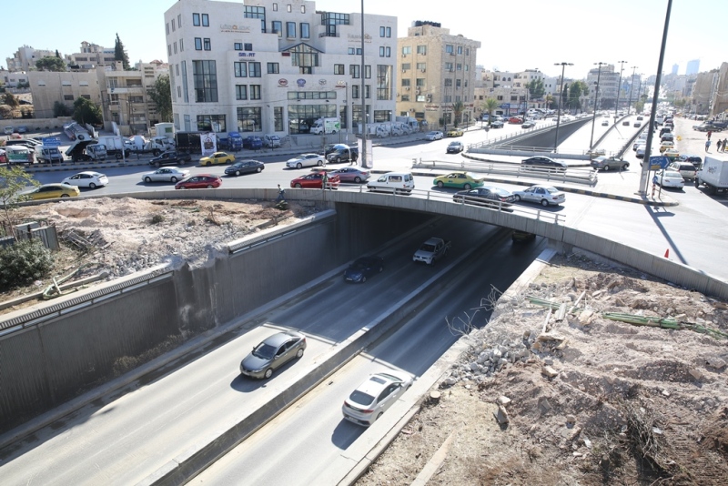 الامانة تصدر بياناً حول اوضاع الجسور والانفاق في عمان 