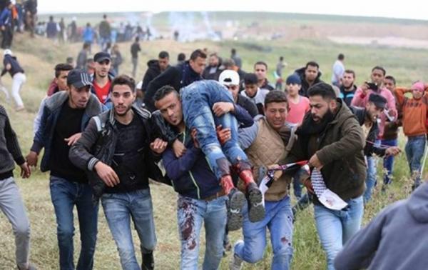إصابات بالرصاص الحي في الجمعة الـ49 لمسيرات العودة في غزة