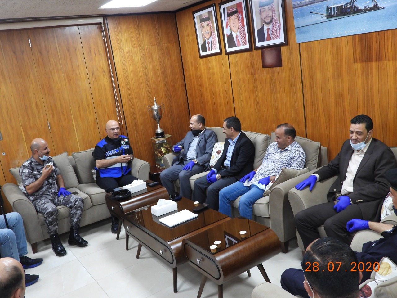 الدكتور النسور يطلع محافظ الكرك والمجلس الأمني في المحافظة على أعمال "البوتاس العربية وانجازاتها 