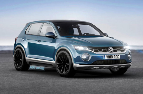 فولكس فاغن تختبر سيارة "T-Roc R" الكروس أوفر المعدلة  