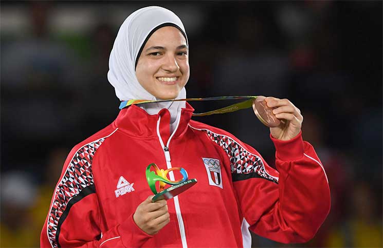 ﻿«الذهبي» أبو غوش يمنح الأردن أول ميدالية في تاريخه… وبرونزية للمصرية هداية… والأسطورة بولت يكرر الثنائية في الأولمبياد الأخير له