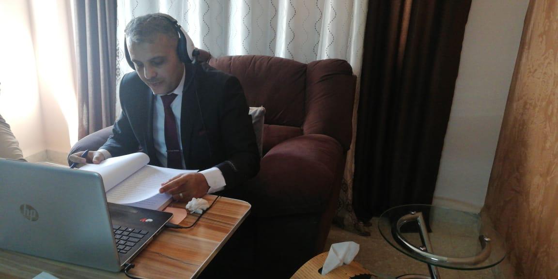 ابراهيم القريناوي   .. مبارك الدكتوراه
