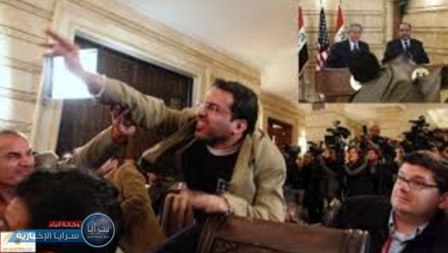 أتذكرون رامي بوش بالحذاء ..  طليقته تفجر مفاجأة "خطف ابنتي"