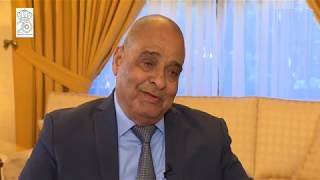 الملك يزور الشيخ جمال حديثة الخريشا للاطمئنان على صحته